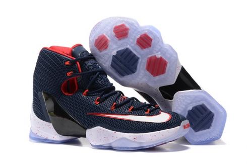 Nike Lebron XIII Elite EP 13 James Dark Blue Men Basketball Shoes 831924