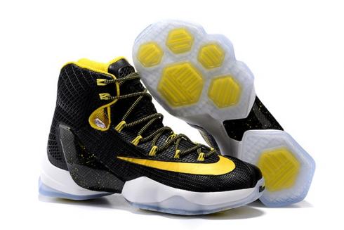 Nike Lebron XIII Elite EP 13 James Men Basketball Shoes Black Yellow 831924