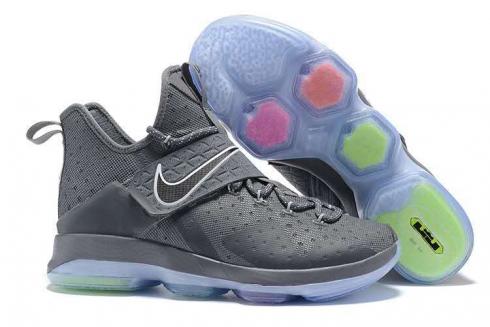 Nike Zoom Lebron XIV 14 Wolf Grey Men Basketball Shoes 921084