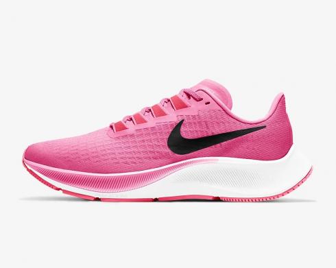 Nike Womens Air Zoom Pegasus 37 Pink Glow Platinum Violet White Black BQ9647-602
