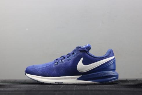 Nike Air Zoom Structure 22 Royal Blue White AA1636-404