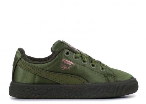 puma clyde olive