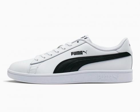 Puma Smash V2 L White Black Classic Men Shoes Sneakers Trainers 365215-01