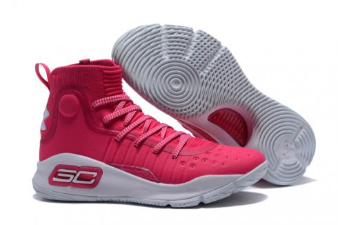 curry 4 red and white