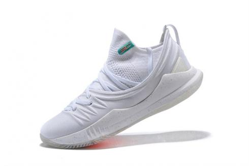 UA Curry 5 Under Armour Curry 5 Pure White 3020657-110