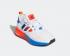 Adidas ZX 2K Boost Cloud White Solar Red Blue Shoes FX9519