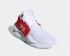 Adidas Kaiwa Knit Cloud White Red Running Shoes FV4562