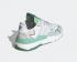 Adidas Womens Nite Jogger Cloud White Aluminum Green FV1329