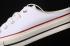 Converse Chuck 1970s OX Slip On Shoes White Red Egret 162058A