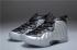 Nike Air Foamposite One Kid Children Shoes Silver Black White 723946-403
