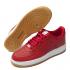 Nike Air Force 1'07 LV8 Red Python Gum Athletic Shoes 718152-600