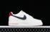Nike Air Force 1 07 Low 40 Off White Navy Blue Dark Red BS9055-740