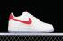 Nike Air Force 1 07 Low LV White Red Metallic Gold Blue BS9055-711