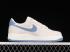 Nike Air Force 1 07 Low Suede Light Grey Blue Gold KK5636-210