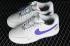 Nike Air Force 1 07 Low White Dark Purple Silver BS9055-733