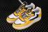 Nike Air Force 1 AC Yellow White Black Mens Running Shoes 630939-710