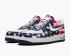 Nike Air Force 1 Independence Day 2014 Midnight Navy White University Red 488298-425