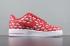 Nike Air Force 1 Low 07 QS White Red Casual Shoes AH8462-600
