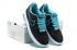 Nike Air Force 1 Low Embroidery Black Turquoise Blue 488298-011