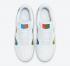 Nike Air Force 1 Low Misplaced Swoosh White Multi-Color CK7214-10