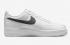 Nike Air Force 1 Low Spray Paint Swoosh White Black Grey FD0660-100