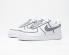 Nike Air Force 1 Low White Grey Running Shoes AO9296-002
