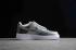 Nike Air Force 1 Low White Metallic Silver Grey Shoes CH1808-668
