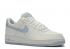 Nike Womens Air Force 1 Low 07 Light Armory Blue White AH0287-104