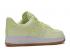 Nike Womens Air Force 1 Low Premium Luminous Green Brown Medium Gum White 896185-302