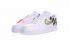 Off White x Nike Air Force 1 Low Rose Flower White Black