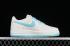 Supreme x The North Face x Nike Air Force 1 07 Low Off White Sky Blue SU2305-007