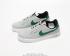 Womens Nike Air Force 1 AC Grey Green White Unisex Casual Shoes 630939-021