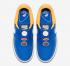 Womens Nike Air Force 1 Low White Yellow Blue AA0287-401