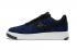 Nike Air Force 1 Ultra Flyknit Low Dark Navy Blue Black Lifestyle Shoes 817419