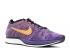 Nike Flyknit Racer Purple Orange Court Atomic 526628-585