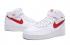 Nike Air Force 1 Mid Sail University Red White 315123-126