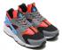 Nike Air Huarache Run Bright Crimson Grey Crimson Blue Mens Shoes 318429-602