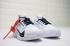 Off White X Nike Air Huarache Run Premium Retro Jogging Shoes Grey White Ink Orange 683819-111