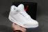 Nike Air Jordan III 3 Pure White Men Basketball Shoes