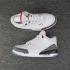 Nike Air Jordan III 3 Retro Men Basketball Shoes White Black Red Special