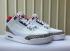 Nike Air Jordan III 3 Retro Men Basketball Shoes White Red 136064-116