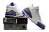 Nike Air Jordan III 3 Retro White Jade Purple Black Men Basketball Shoes 136064-114