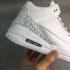 Nike Air Jordan III 3 Retro White Men Shoes