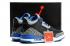 Nike Air Jordan III Retro 3 Men Shoes Black sport blue wolf grey 136064 007