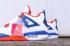 Nike Air Jordan 4 Retro OG White Blue Orange 308497-171