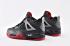 Womens Nike Air Jordan 4 Retro High OG Black Red Mens Shoes 308497-660