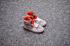 Nike Air Jordan I 1 Retro Kid Shoes White Silver Red 575441