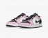 Air Jordan 1 Low GS Light Arctic Pink White Black Shoes 554723-601