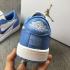 Air Jordan 1 Retro Low White Blue Basketball Shoes AV9944-441