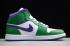 2020 Air Jordan 1 Mid Hulk Aloe Verde Court Purple 554724 300